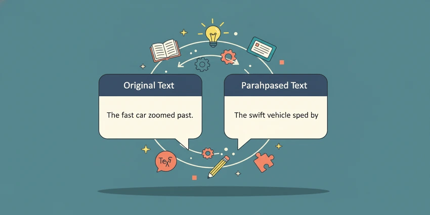 How to paraphrase sentences properly with examples